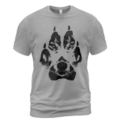 Viking T Shirts Norse Wolf Claws Art Savage Nordic Energy