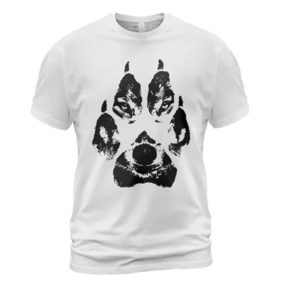 Viking T Shirts Norse Wolf Claws Art Savage Nordic Energy