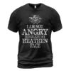 Viking T Shirts I Am Not Angry This Is Just My Heathen Face Iconic Heathen Humor