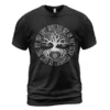 Viking Tee Shirts Yggdrasil Rune Ancient Saga Legacy
