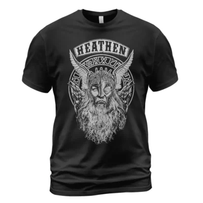 Norse T Shirts Heathen Odin Symbolism Mythic Nordic Lore