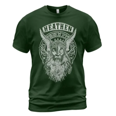 Norse T Shirts Heathen Odin Symbolism Mythic Nordic Lore