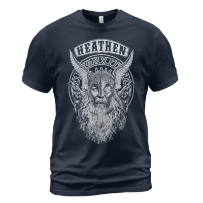 Norse T Shirts Heathen Odin Symbolism Mythic Nordic Lore