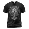 Norse T Shirts Rune Mjolnir Norse Wolf Art Ironclad Resolve