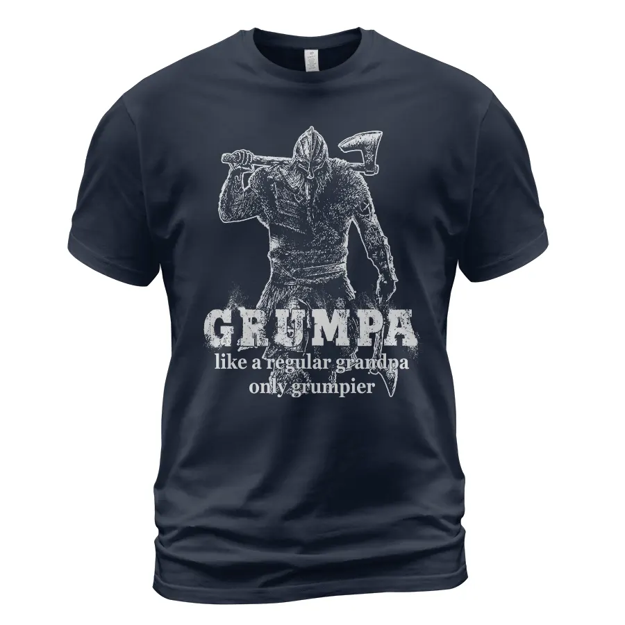 Viking Shirt Grumpa Like A Regular Grandpa Only Grumpier Ultimate Legendary Powerful Meaning Viking Shirt Grumpa Like A Regular Grandpa Only Grumpier Ultimate Legendary Powerful Meaning
