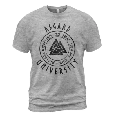 Viking Tees Asgard University - Odin - Thor - Loki - Freya - Tyr - Hel - Fenrir - Skadi - Ymir - Ultimate Iconic Complete Guide