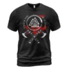 Viking Tees Norse Axe And Valknut Symbol Ultimate Legendary Essential Meaning