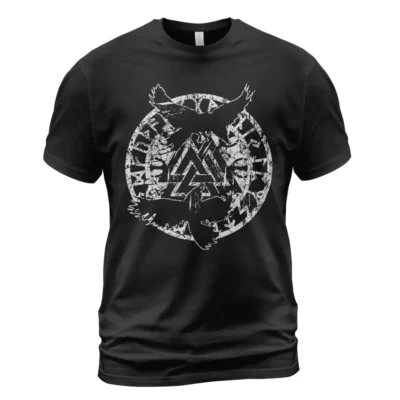 Norse Tee Munin And Hugin Valknut Art Norse Wisdom Meaning Guide