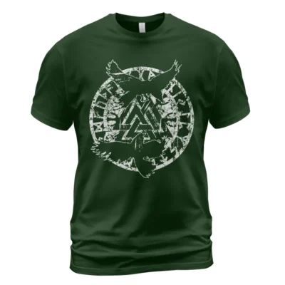 Norse Tee Munin And Hugin Valknut Art Norse Wisdom Meaning Guide