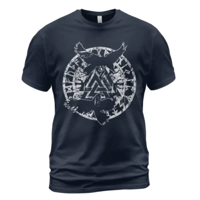 Norse Tee Munin And Hugin Valknut Art Norse Wisdom Meaning Guide