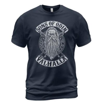 Norse Tee Sons Of Odin Valhalla Timeless Viking Symbolism