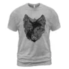 Mens Viking Shirt - Norse Raven And Norse Wolf Art Ultimate Legendary Powerful Meaning