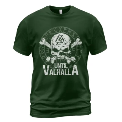 Viking Shirts For Men - Until Valhalla Iconic Norse Meaning Guide