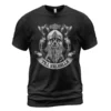 Viking Shirts For Men - Till Valhalla - Bearded Viking Skull Epic Norse Symbolism Guide