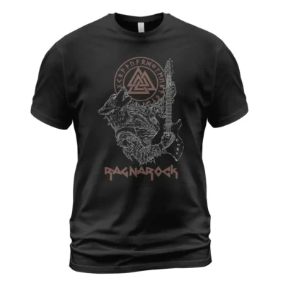 Viking T Shirt RAGNAROCK Bold Rock Anthem Iconic Vibe