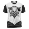 Viking Shirt Designs Viking Skull With Beard Fierce Timeless Warrior Spirit