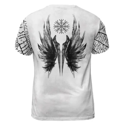 Viking Shirt Norse Valkyrie Art Warrior Style