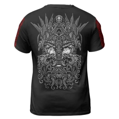 Viking Shirt Norse Wolf Symbol Bold Spirit