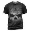 Viking Shirt Viking Skull Art With Valknut Symbol Viking Spirit