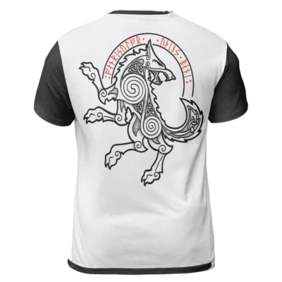 Viking Shirt Viking Skull Drawing Warrior Style