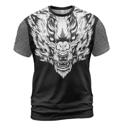 Viking Shirt Viking Wolf Symbol Viking Spirit